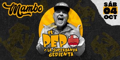 EL PEPO x MAMBO | Sábado 04 Oct cover image