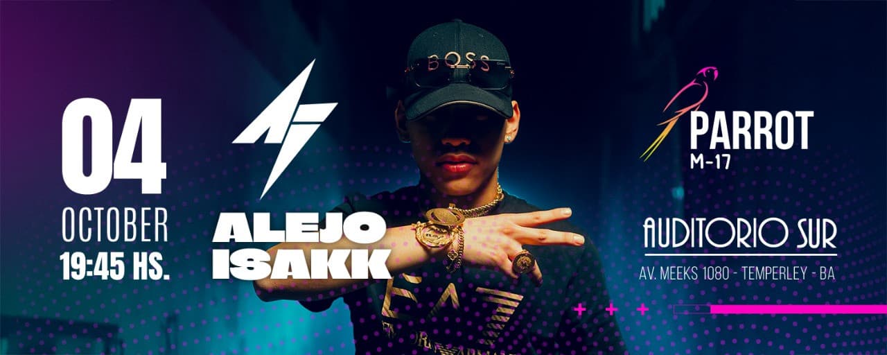 imagen del evento: Alejo Isakk en Parrot Matinee