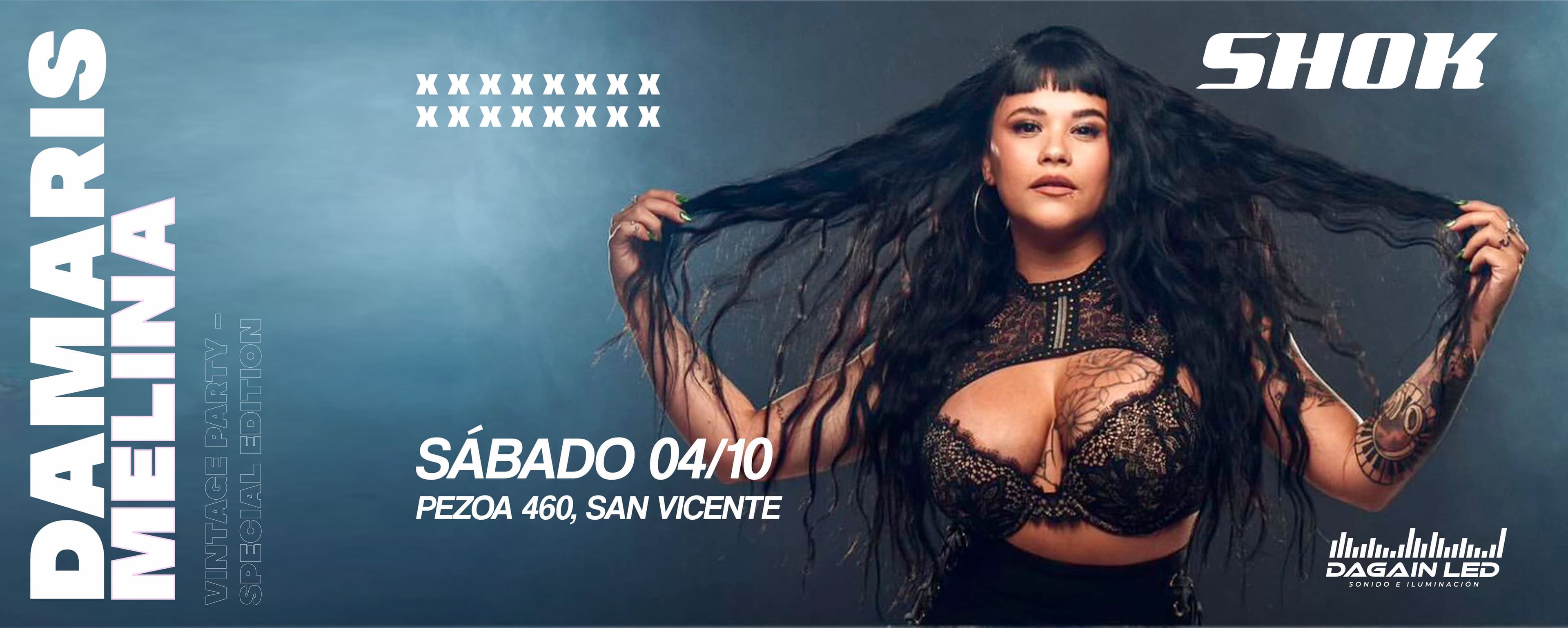 imagen del evento: VINTAGE PARTY - DAMARIS EN VIVO
