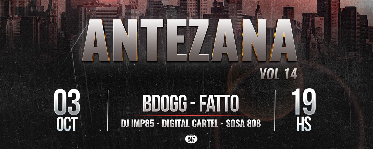 imagen del evento: Antezana Sessions Vol.14