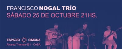 Francisco Nogal Trio cover image
