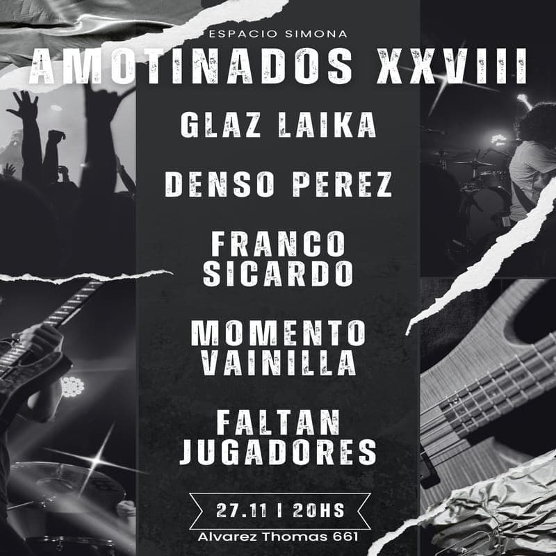 imagen del evento: Amotinados XXVIII
