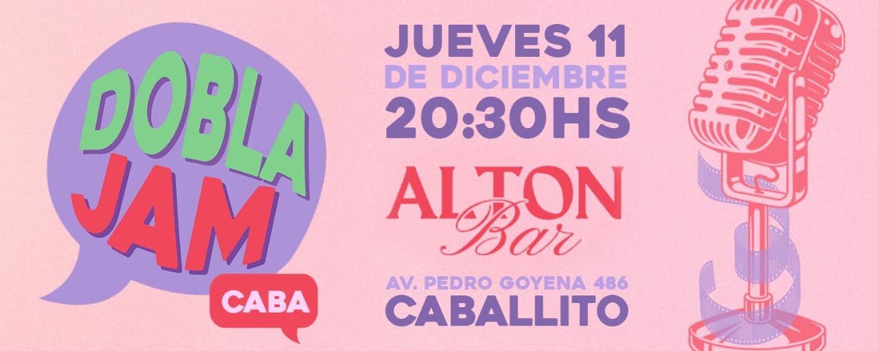 imagen del evento: DoblaJAM - CABA
