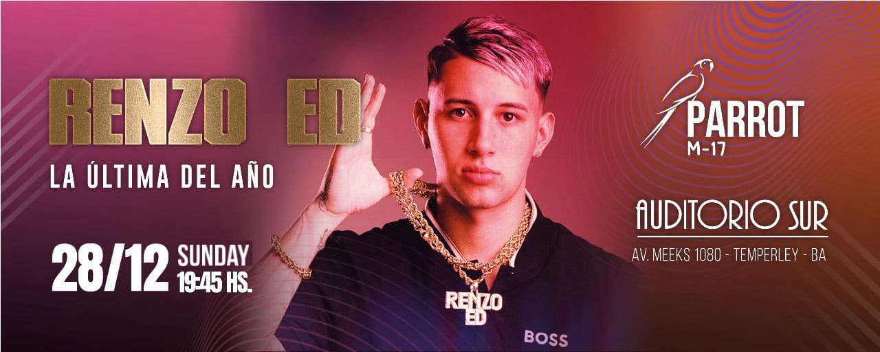 imagen del evento: Fin de Año en Parrot RENZO ED