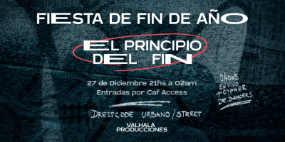 El Principio del Fin - fiesta fin de año cover image
