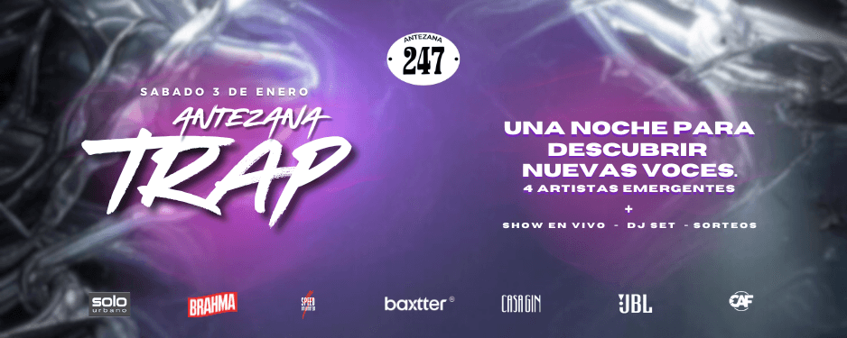 imagen del evento: ANTEZANA TRAP - 247