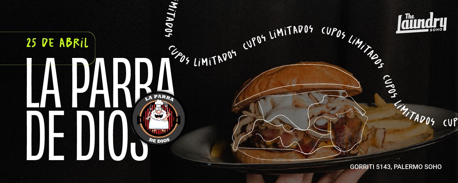 imagen del evento: LAUNDRY SOHO X LA PARRA DE DIOS