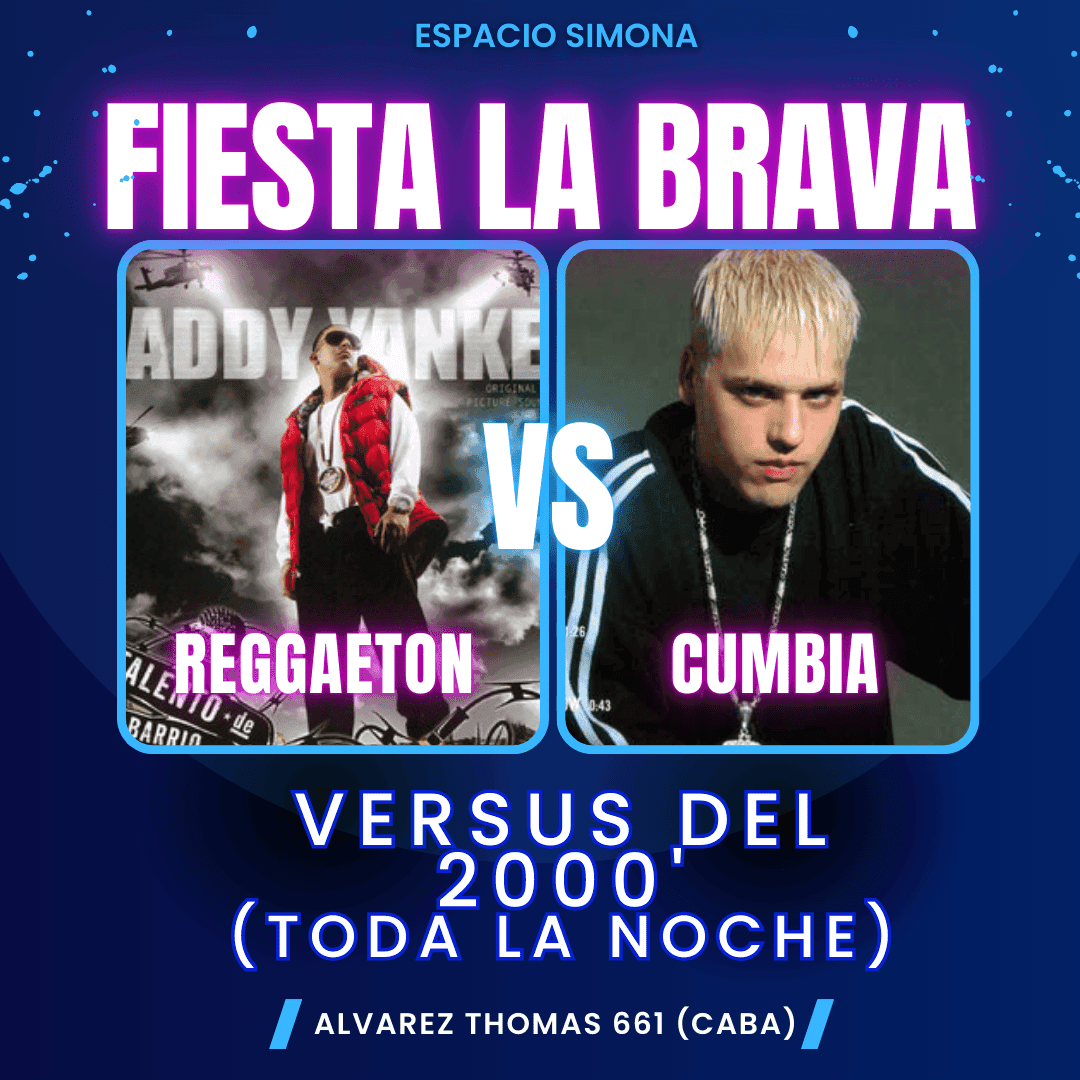 imagen del evento: REGGAETON VIEJO VS CUMBIA VIEJA