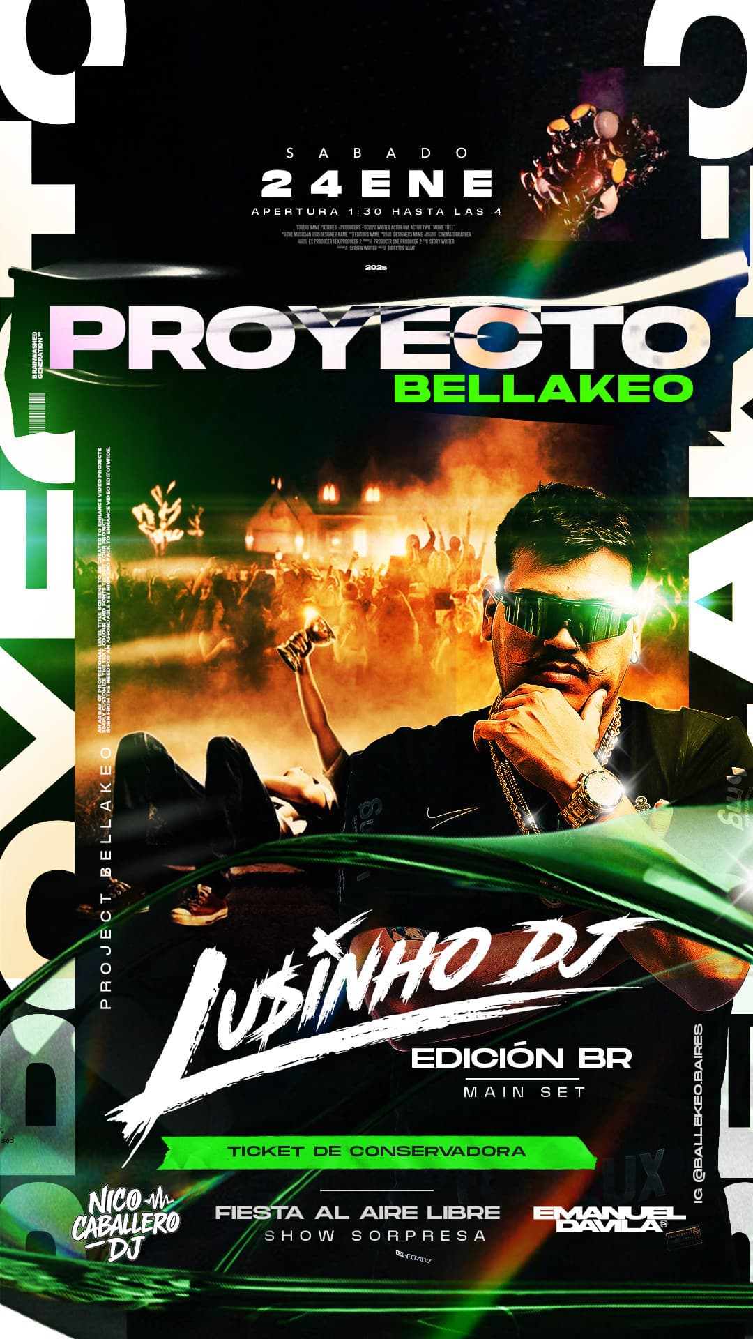 imagen del evento: PROYECTO BELLAKEO EDICION BR