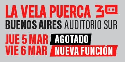 LA VELA PUERCA EN AUDITORIO SUR cover image