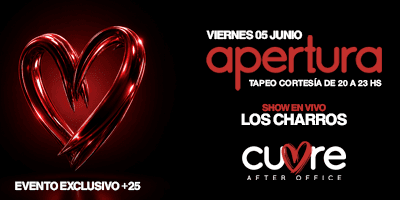 APERTURA CUORE AFTER OFFICE + LOS CHARROS cover image