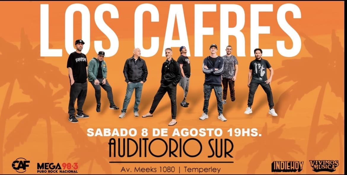 imagen del evento: LOS CAFRES EN AUDITORIO SUR