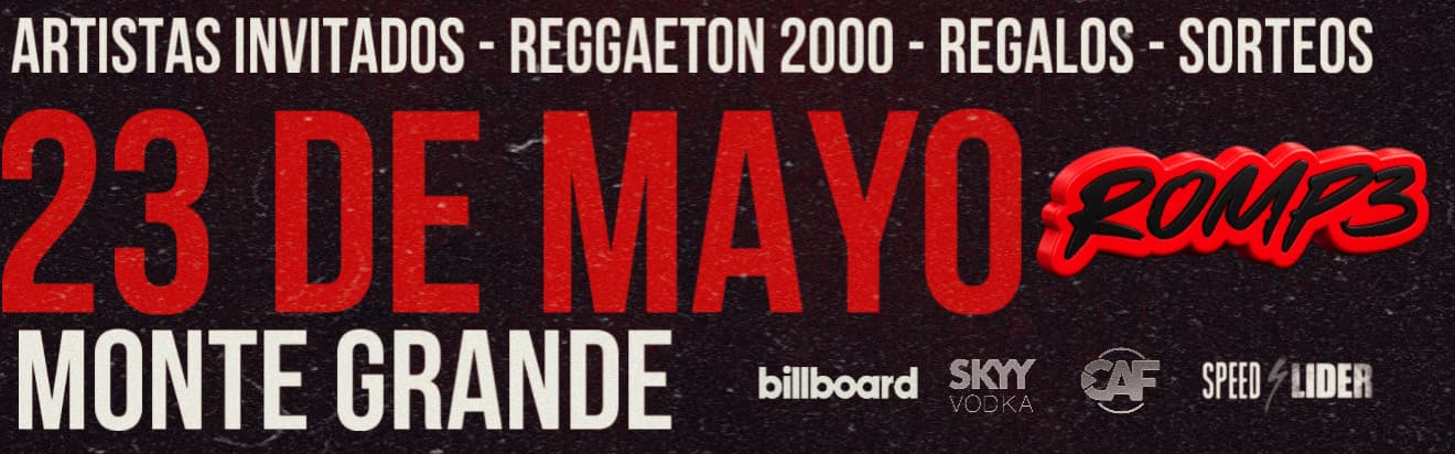 imagen del evento: Romp3 ReggaetOn