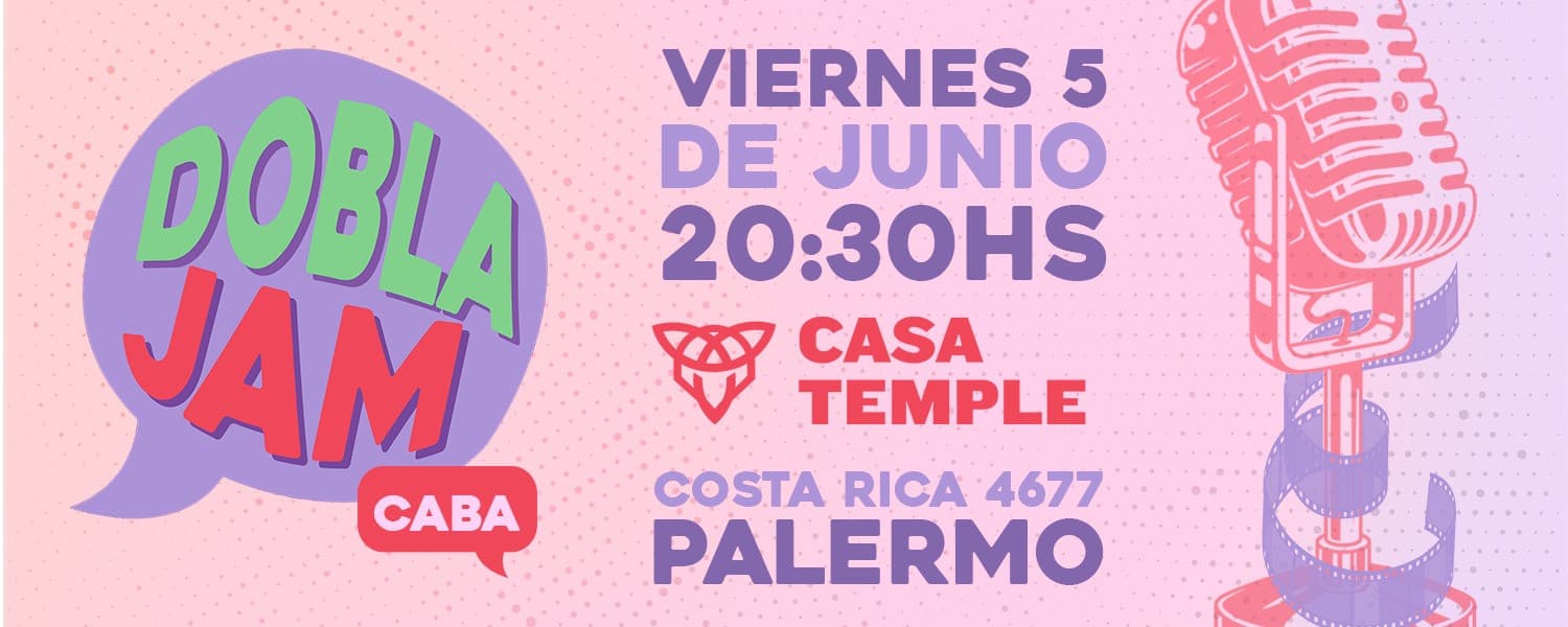 imagen del evento: Dobla JAM - CABA
