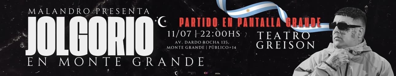 imagen del evento: Malandro de América & Jolgorio en Monte Grande