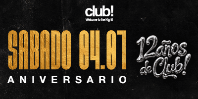 04.07 ANIVERSARIO CLUB - 12 AÑOS DE EXITOS! cover image