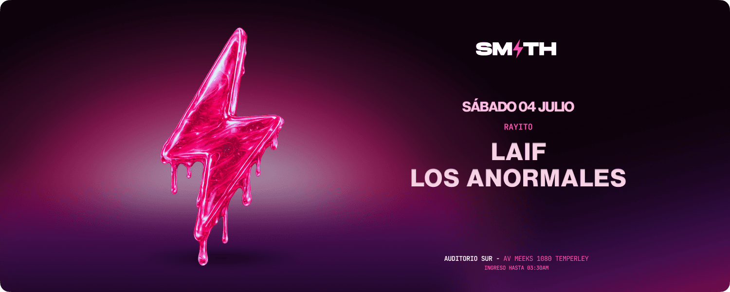 imagen del evento: SMITH 04/07