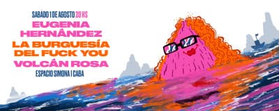 Euge Hernandez, LaBurguesíadelFuckYou, Volcan Rosa cover image
