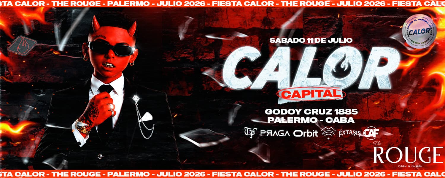 imagen del evento: FIESTA CALOR X THE ROUGE: PRIVATE
