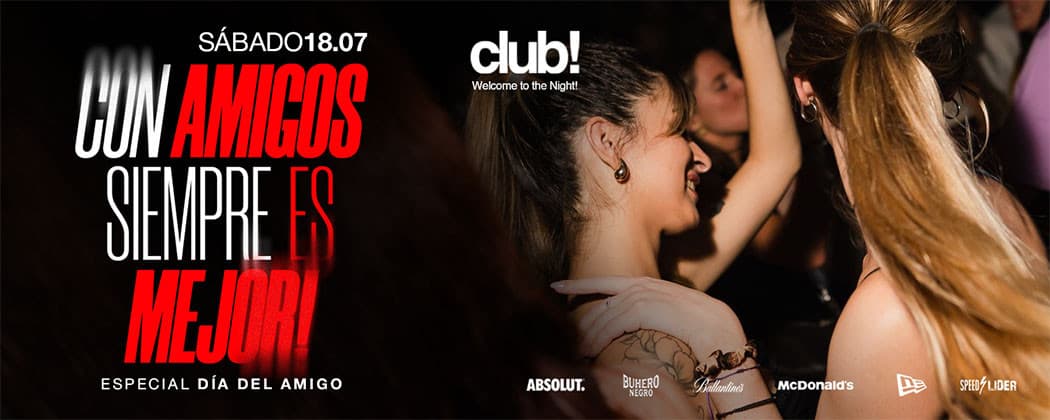 18.7 DIA DEL AMIGO EN CLUB!