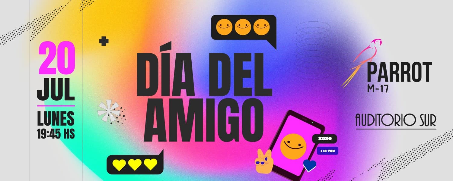 imagen del evento: PARROT DIA DEL AMIGO