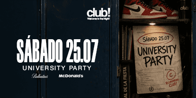 25.7 - UNIVERSITY PARTY cover image