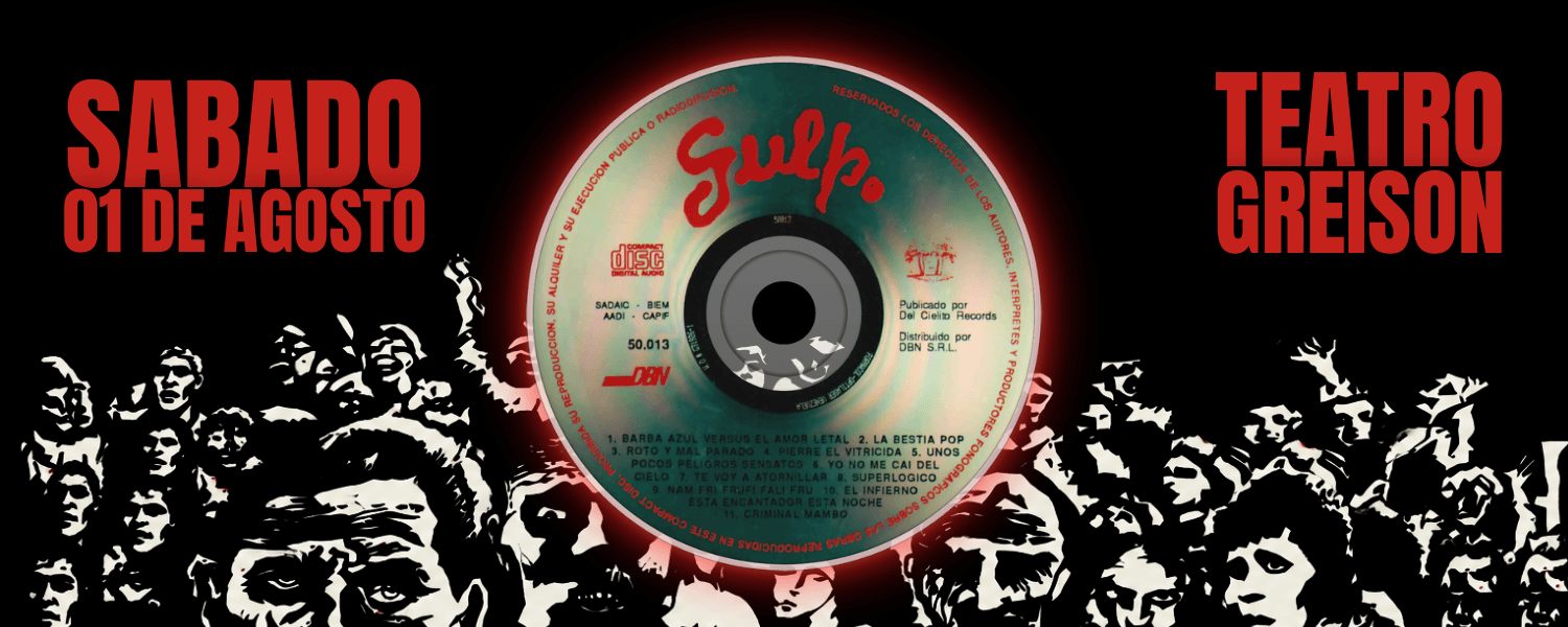 imagen del evento: GULP - Homenaje Redondos - TEATRO GREISON