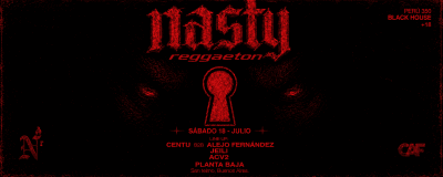Nasty Reggaeton - Dia del Amigo 18/07 CABA cover image