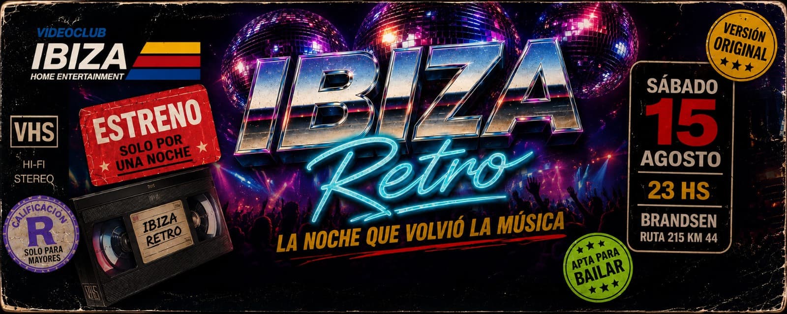 imagen del evento: Ibiza Retro