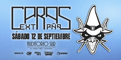 CARAS EXTRAÑAS EN AUDITORIO SUR cover image
