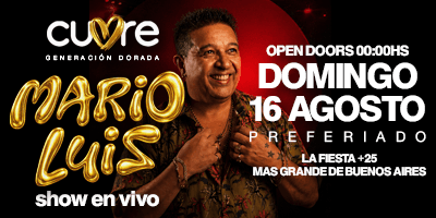 DOM 16.8 PRE FERIADO - MARIO LUIS EN CUORE! cover image