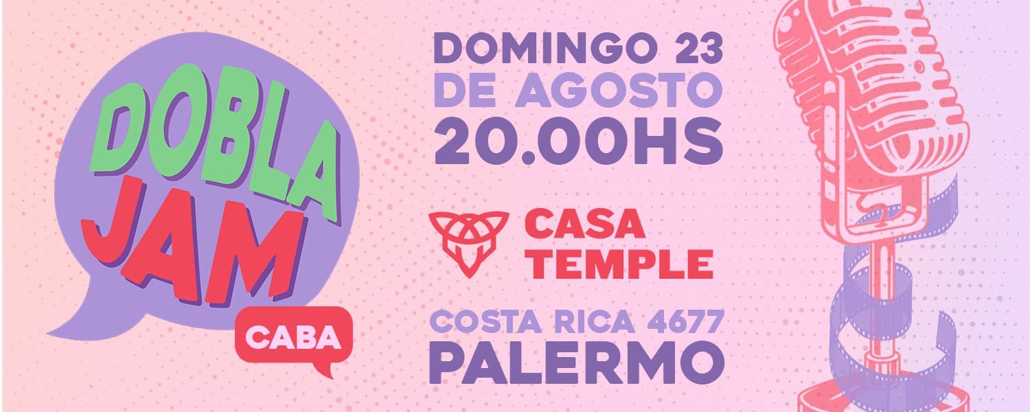 imagen del evento: Dobla JAM - CABA