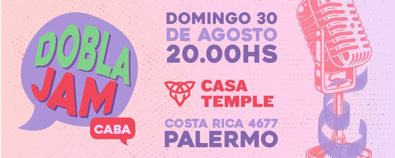 imagen del evento: Dobla JAM - CABA