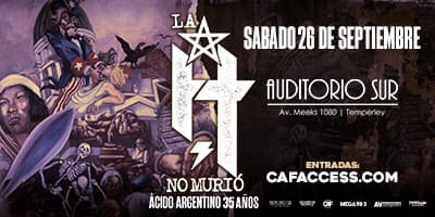 "LA H NO MURIO" EN AUDITORIO SUR cover image