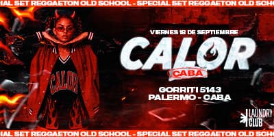 imagen del evento: FIESTA CALOR X LAUNDRY CLUB PALERMO