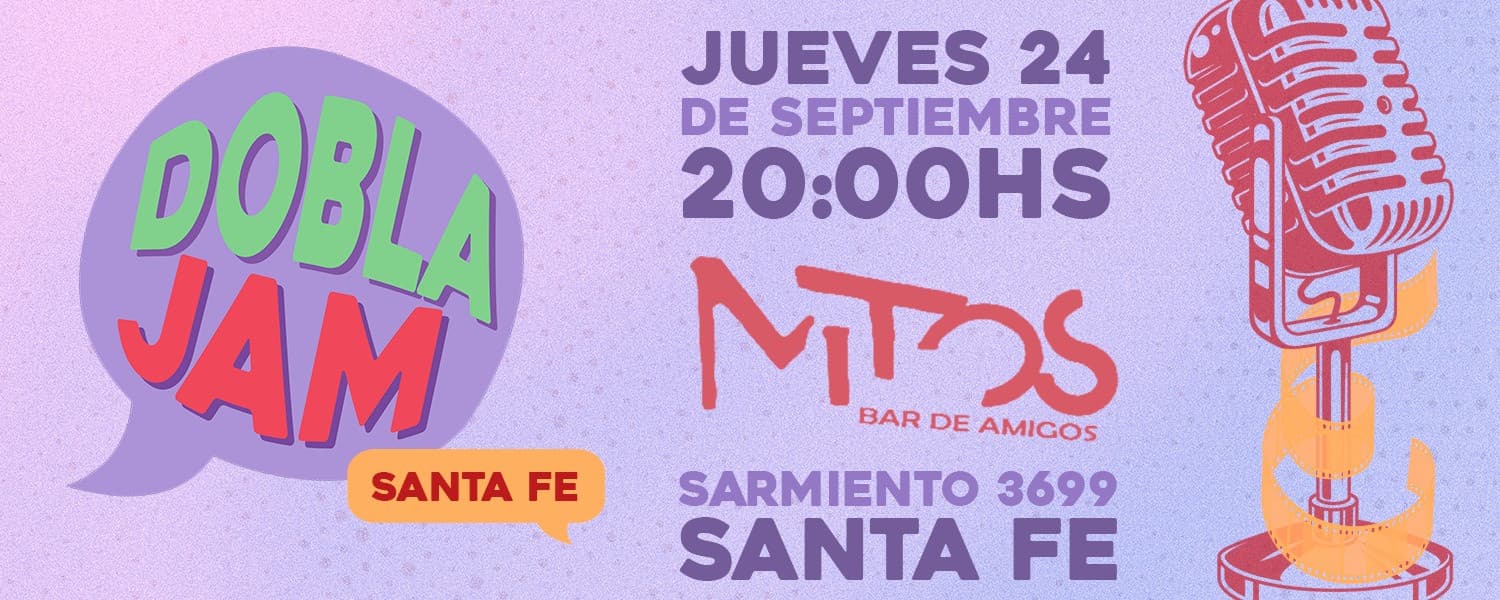 imagen del evento: Dobla JAM - Santa Fe