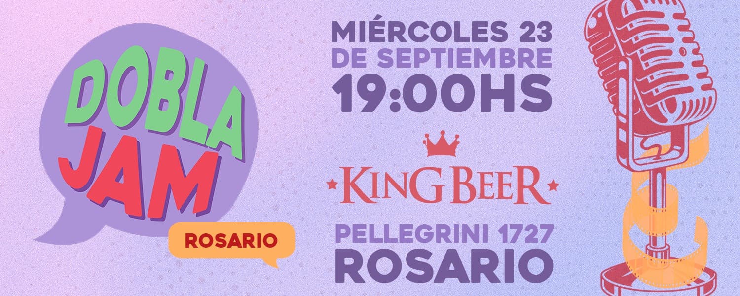 imagen del evento: Dobla JAM - Rosario