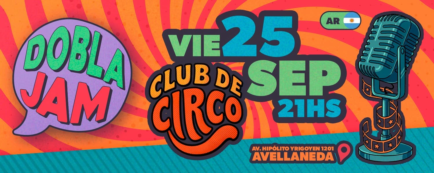 imagen del evento: Dobla JAM - Avellaneda