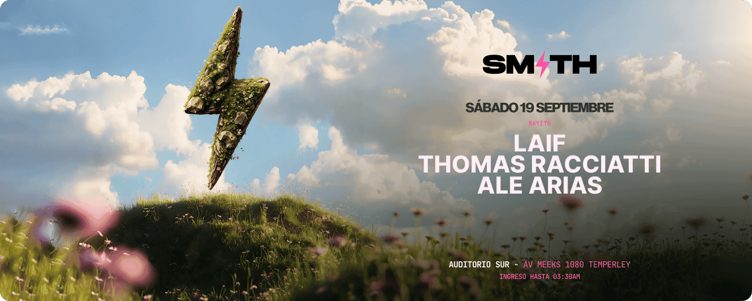 imagen del evento: SMITH 19/9 | DIA DE LA PRIMAVERA 🌸⚡