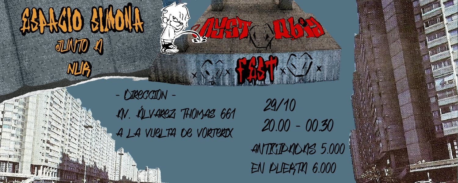 imagen del evento: DYSTURBIA x FEST
