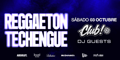 imagen del evento: SAB 03.10 - SPECIAL REGAETON & TECHENGUE