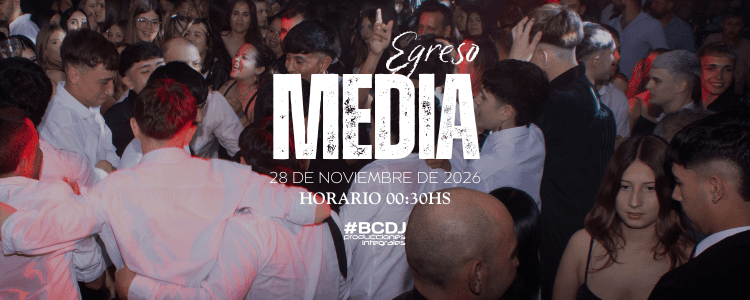 imagen del evento: EGRESO MEDIA 2026