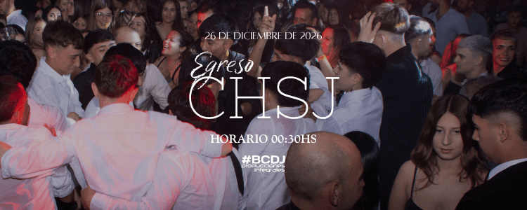 imagen del evento: EGRESO CHSJ 2026
