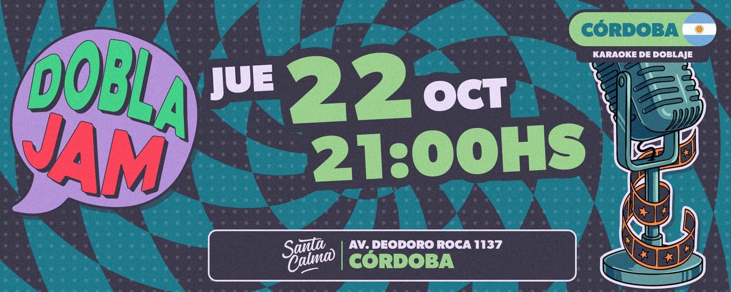 imagen del evento: Dobla JAM - Córdoba