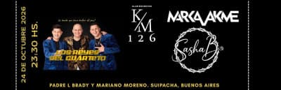 imagen del evento: KM126 presenta LOS REYES DEL CUARTETO