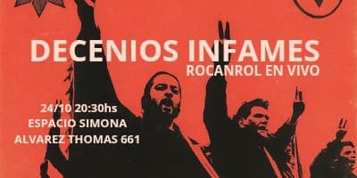 imagen del evento: Decenios Infames en SIMONA