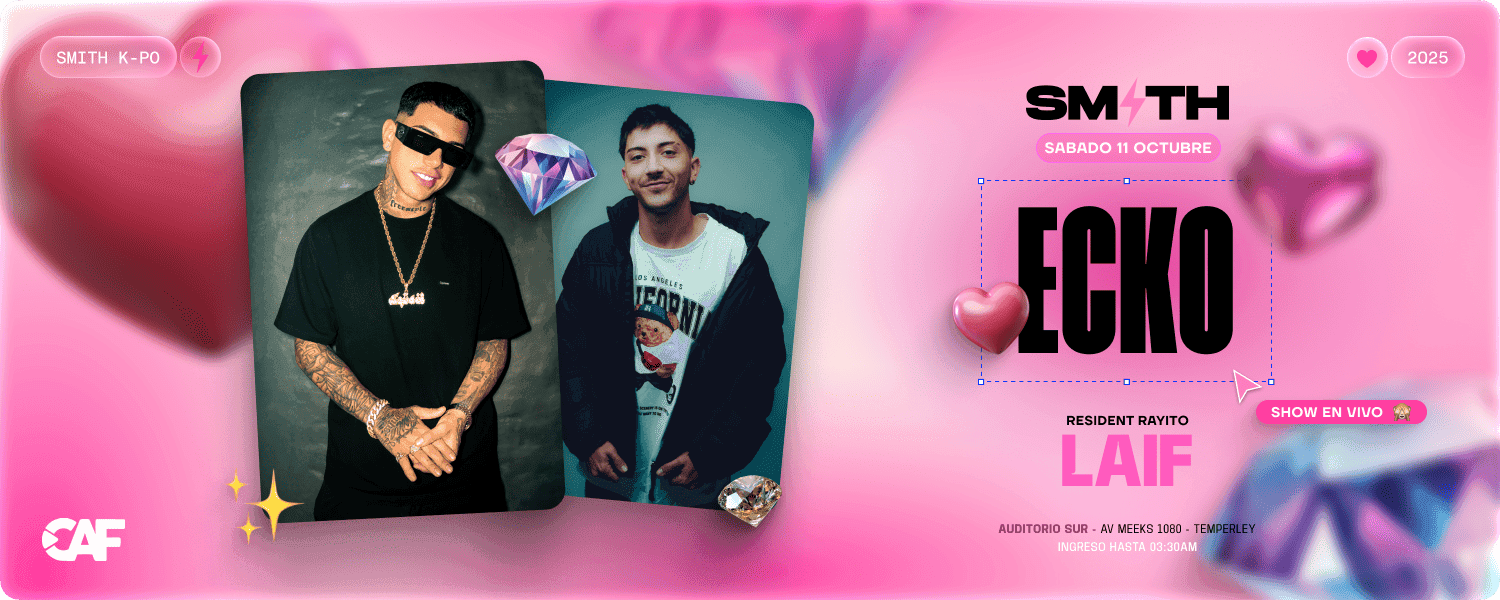 imagen del evento: ECKO X SMITH 11/10 šā”