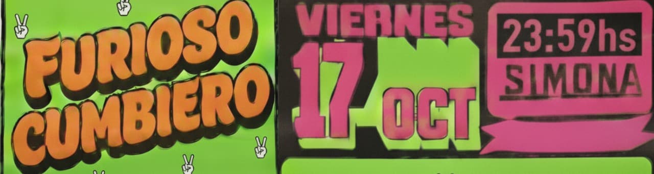 imagen del evento: FURIOSO CUMBIERO