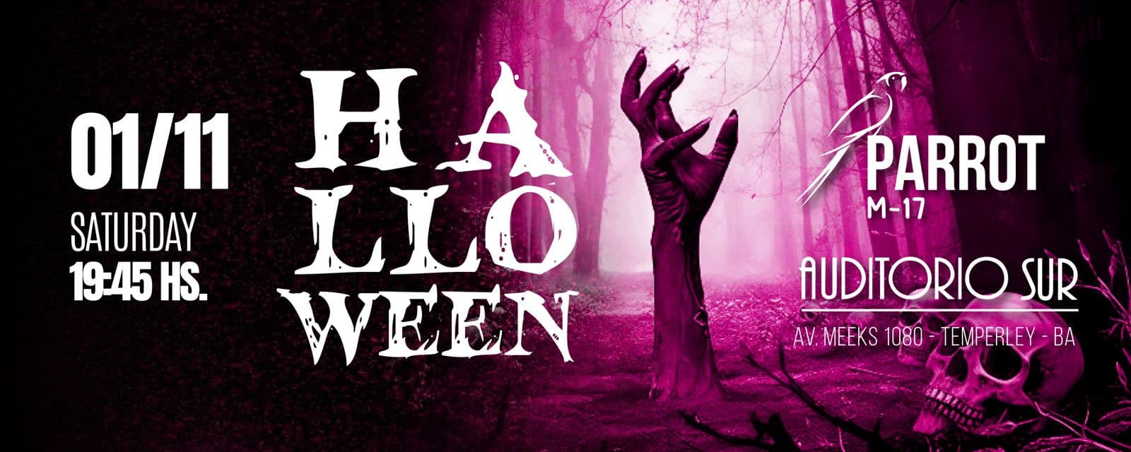imagen del evento: Halloween en Parrot Matinee
