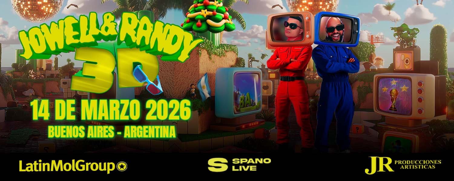imagen del evento: JOWELL Y RANDY 3D